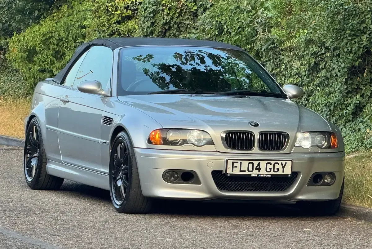 Used BMW M3 M Sport 333 HP (244 kW) 2004 Silver Cabriolet