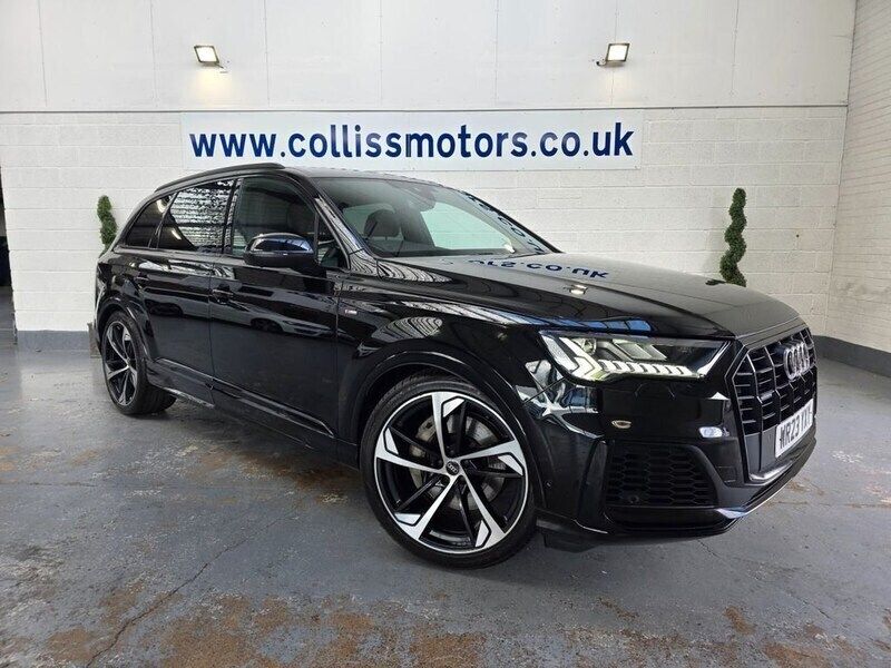 Black Used 2023 Audi Q7 Black Edition SUV | £47,995 (Fair price) - Image 1/4