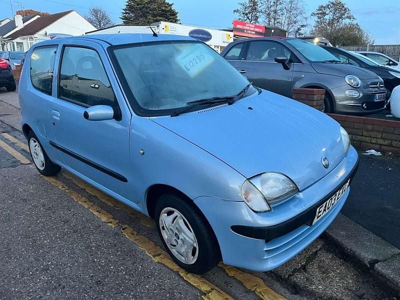 Used Fiat Seicento Active 2003 Blue Hatchback