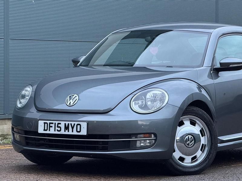 Used VW Beetle Design 105 HP (77 kW) 2015 Grey Hatchback