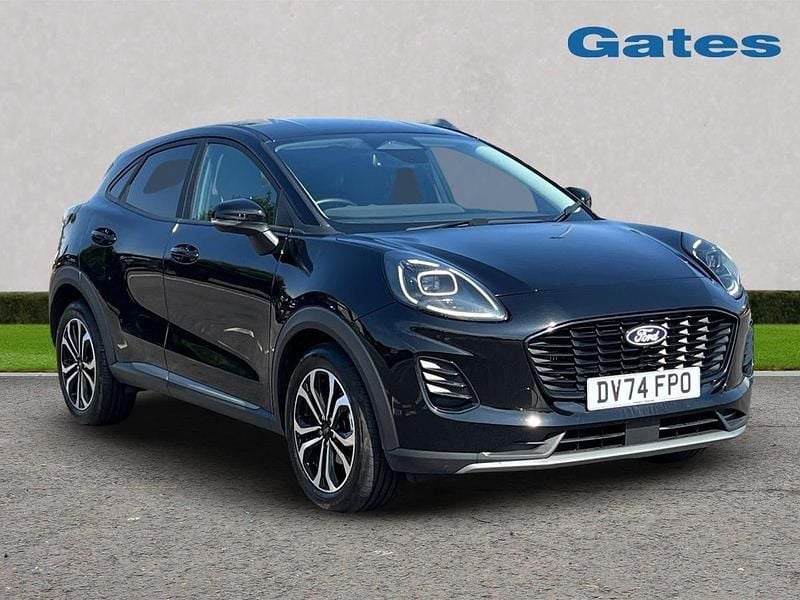 Black Used 2024 Ford Puma Titanium Hatchback | £20,199 (Expensive) - Image 1/4