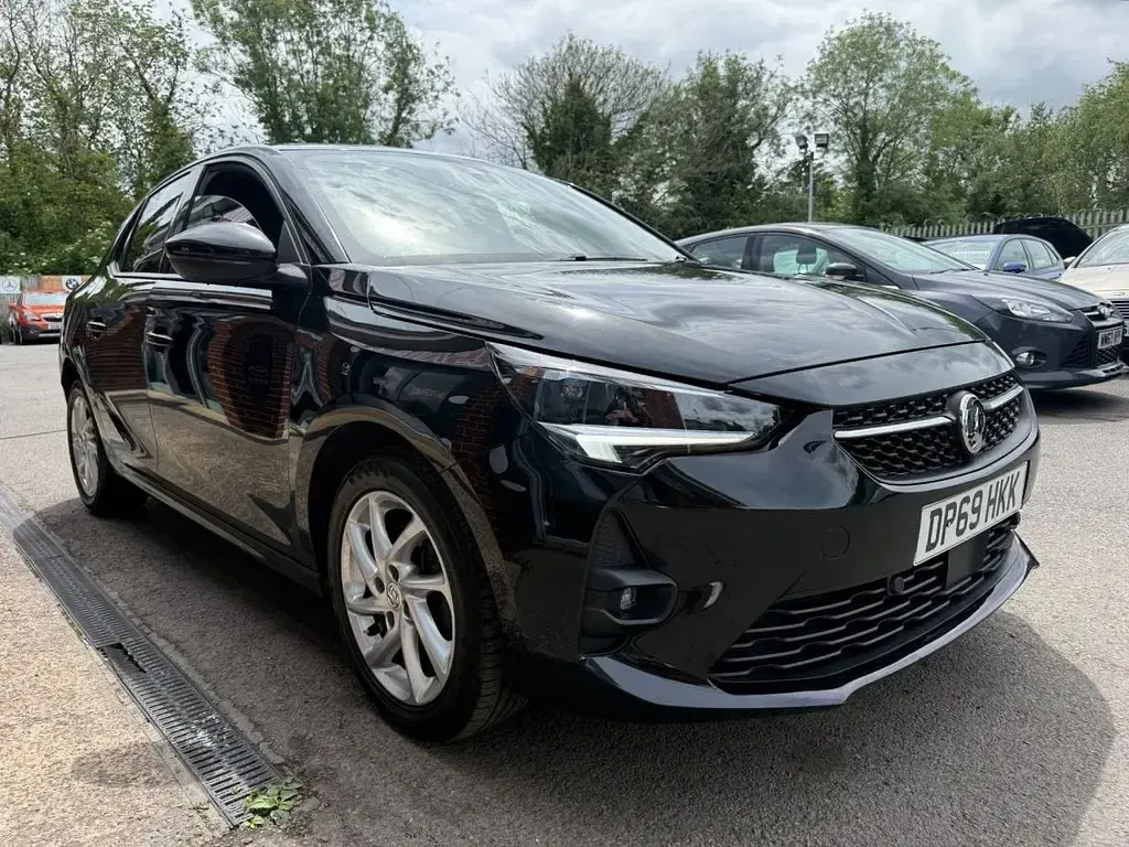 Used Vauxhall Corsa SRi 100 HP (73 kW) 2020 Black Hatchback