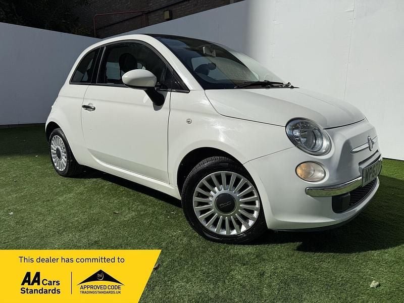 White Used 2012 Fiat 500 Lounge Hatchback | £2,295 (Super price) - Image 1/4