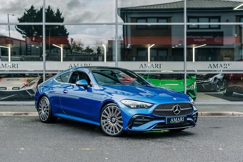 Blue Used 2024 Mercedes CLE300 AMG Line Premium Plus Coupe | £45,495 (Fair price) - Image 1/4