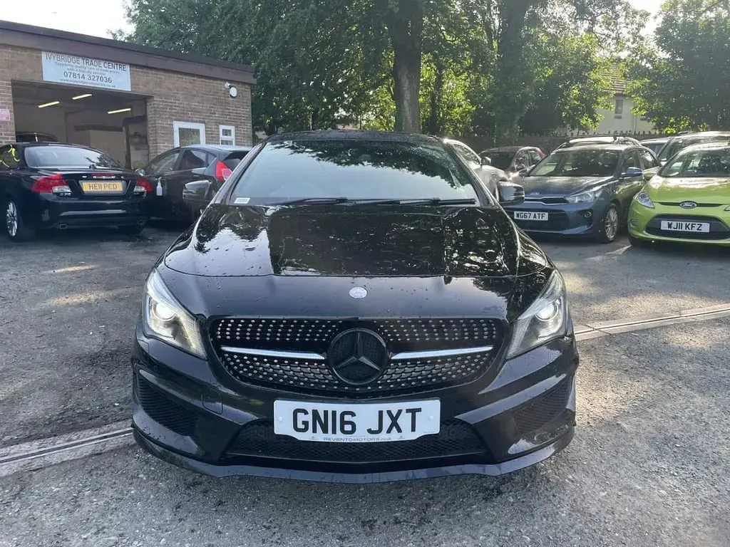Used Mercedes CLA220 Shooting Brake AMG 177 HP (130 kW) 2016 Black Estate