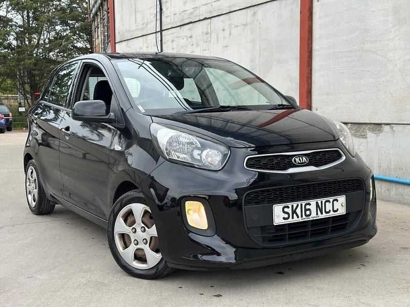 Black Used 2016 Kia Picanto Air Hatchback | £3,795 (Fair price) - Image 1/4