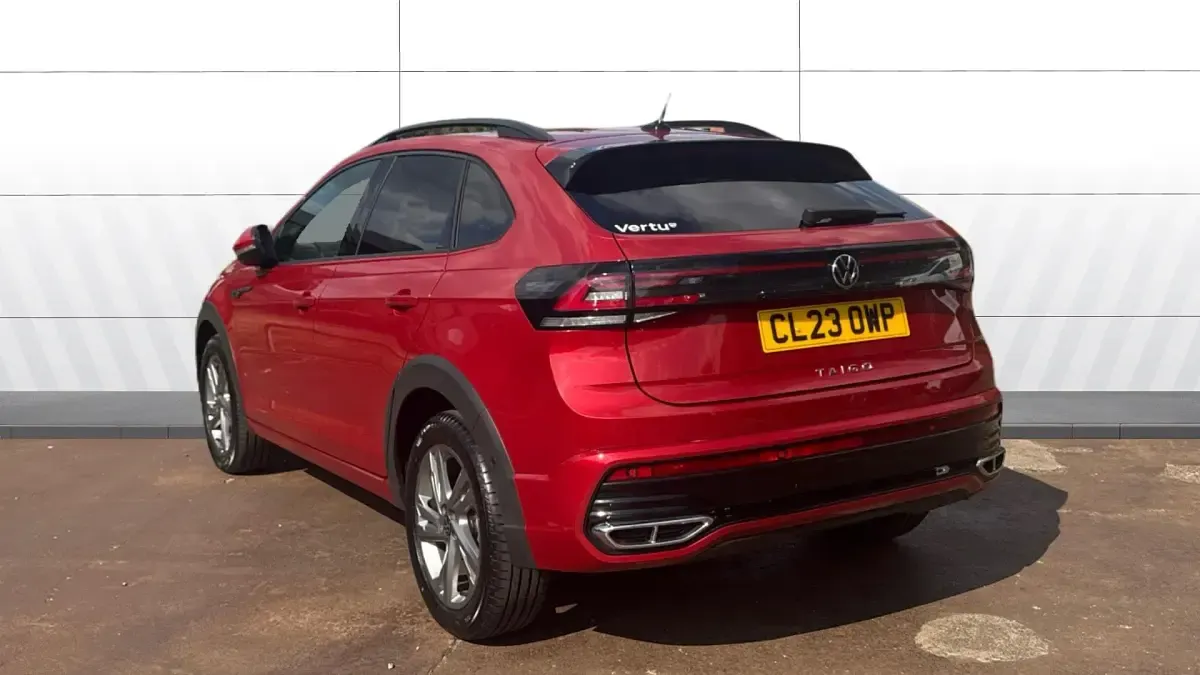 Used VW Taigo R-line 110 HP (80 kW) 2023 Red SUV