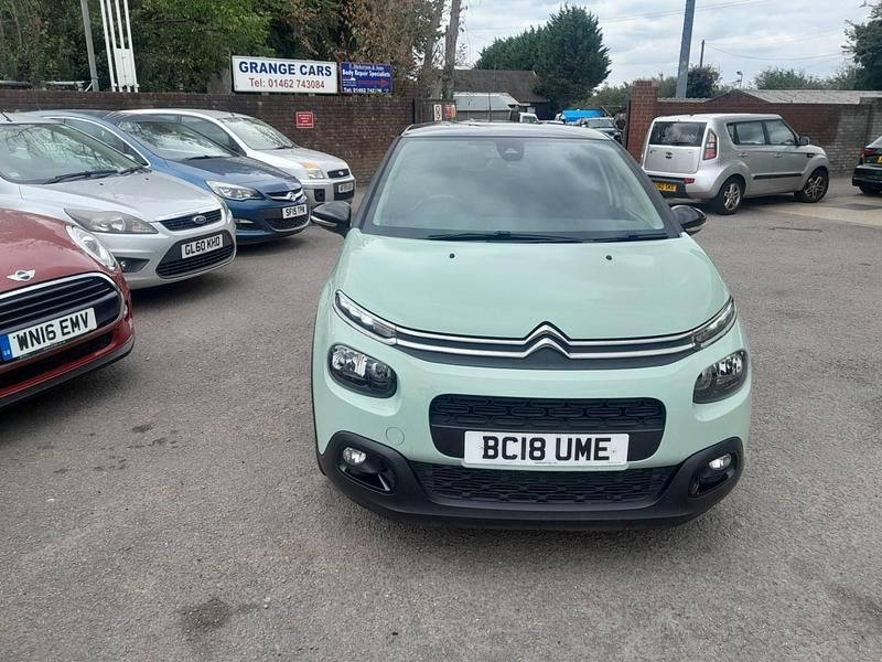 Green Used 2018 Citroën C3 Flair Hatchback | £4,994 (Super price) - Image 1/4