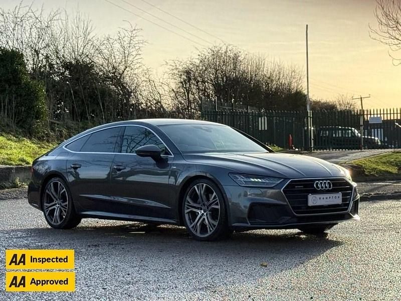 Used Audi A7 Sportback S-Line 286 HP (210 kW) 2018 Grey Hatchback
