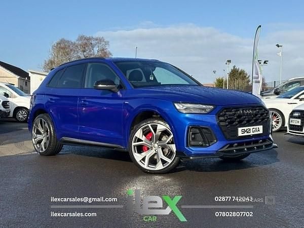 Used Audi Q5 Comfort 204 HP (150 kW) 2021 Blue SUV