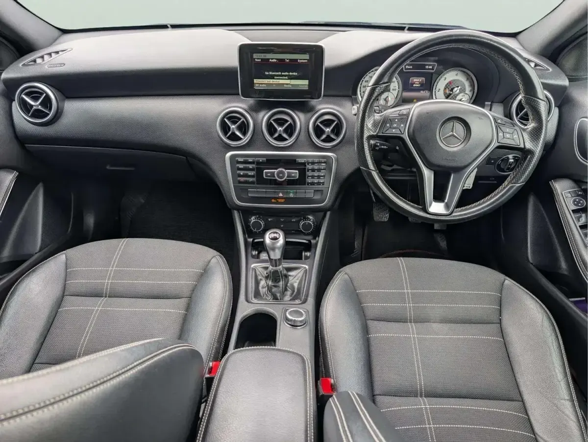 Used Mercedes A180 109 HP (80 kW) 2015 Black Hatchback