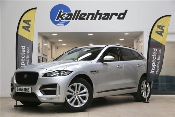 Silver Used 2018 Jaguar F-Pace R-Sport SUV | £20,000 (Fair price) - Image 1/1