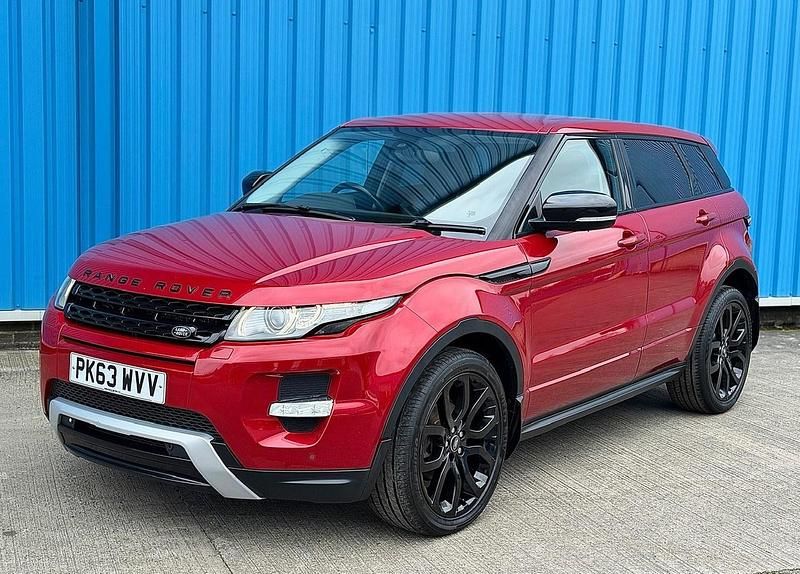 Used Land Rover Range Rover evoque Dynamic 150 HP (110 kW) 2013 Red SUV