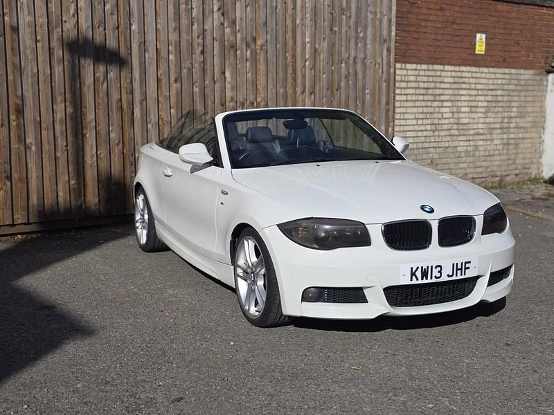 White Used 2013 BMW 118 Cabriolet M Sport Cabriolet | £4,990 (Fair price) - Image 1/4