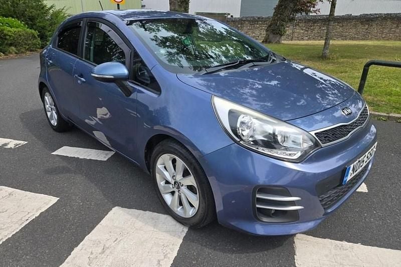 Blue Used 2015 Kia Rio 2 Hatchback | £3,499 (Good price) - Image 1/1