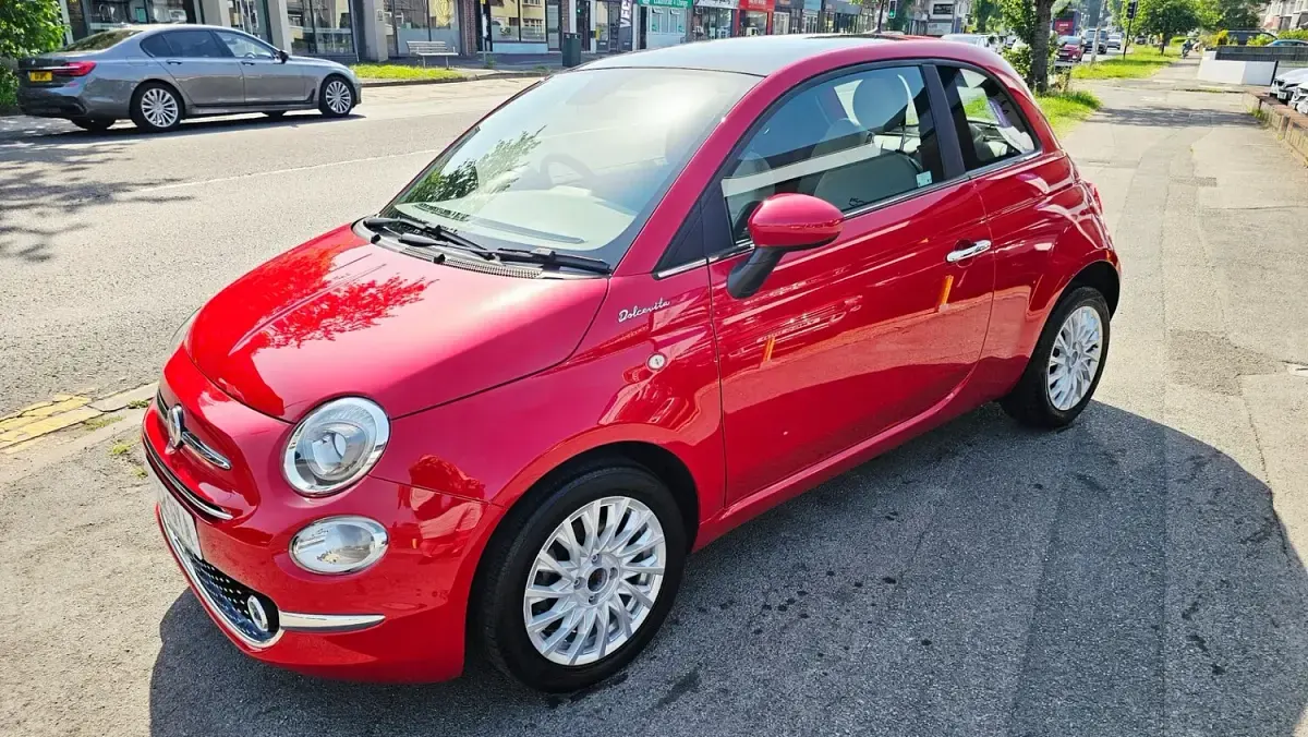 Used Fiat 500 Dolcevita 2022 Red Hatchback