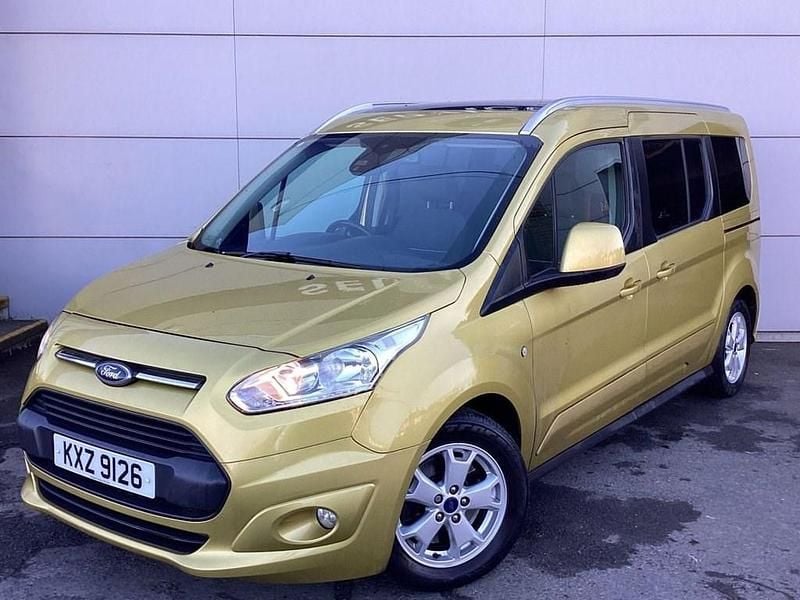 Used Ford Tourneo Connect Titanium 120 HP (88 kW) 2017 Gold MPV