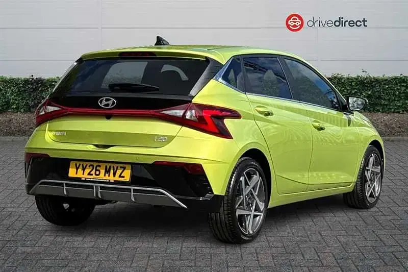 New Hyundai i20 90 HP (66 kW) 2026 Green Hatchback