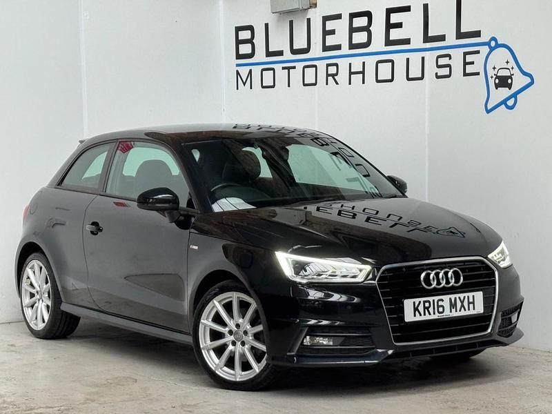 Black Used 2016 Audi A1 S-Line Hatchback | £8,995 (Fair price) - Image 1/3