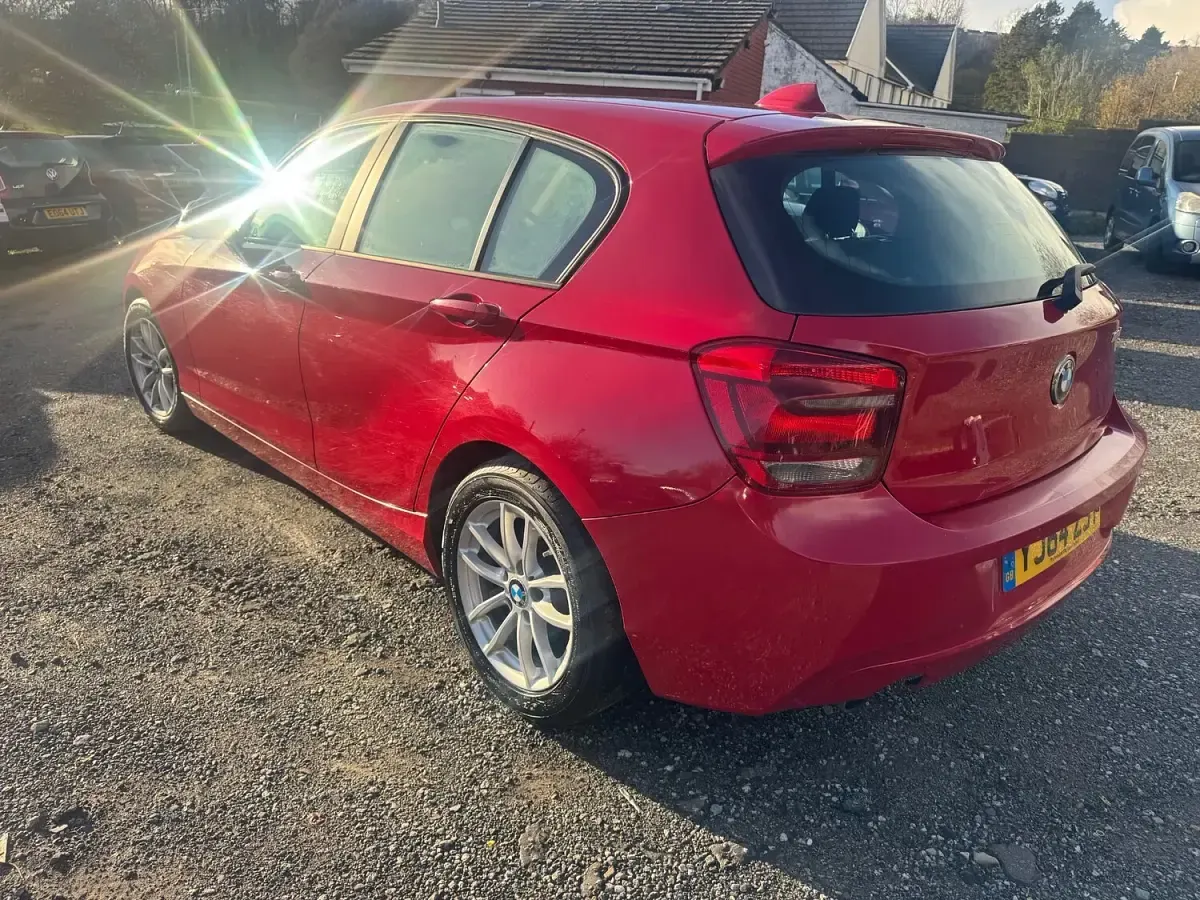 Used BMW 116 Efficient Dynamics 2014 Red Hatchback