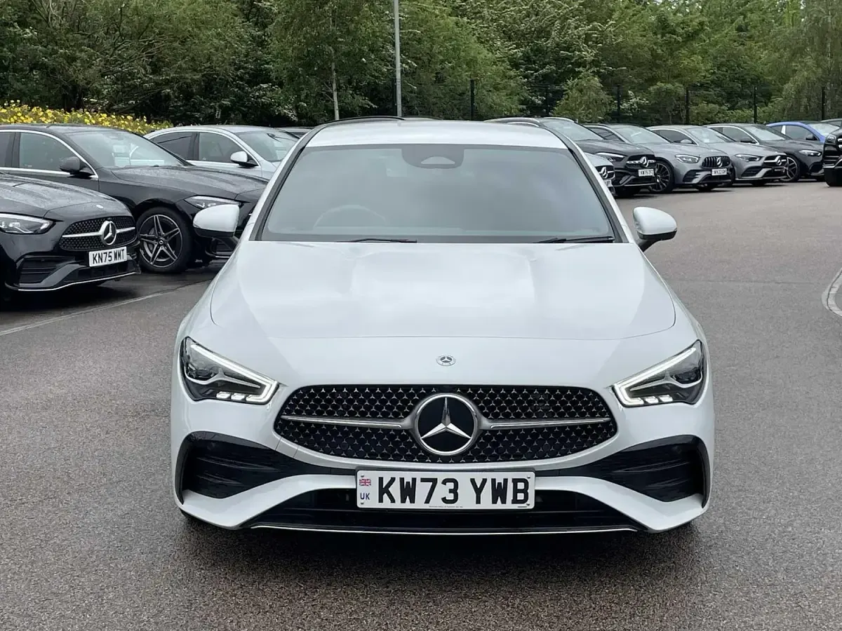 Used Mercedes CLA180 AMG Line Premium 2023 White Sedan