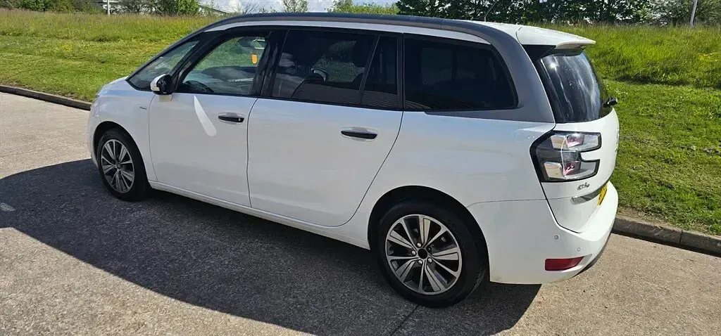 Używany Citroën Grand C4 Picasso Exclusive 2014 Biały Minivan