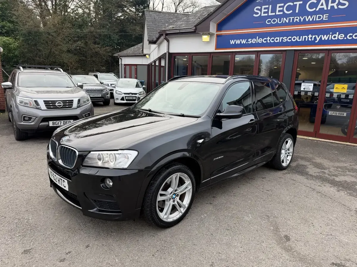 Used BMW X3 M Sport 184 HP (135 kW) 2013 Black SUV
