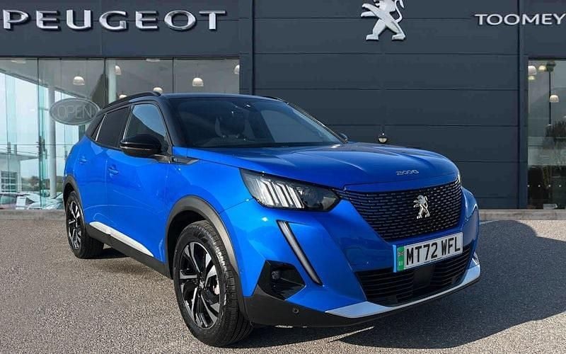 Blue Used 2022 Peugeot e-2008 GTi SUV | £14,395 (Fair price) - Image 1/4