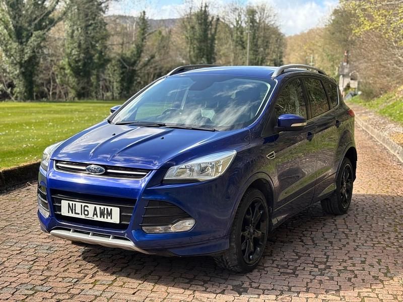 Used Ford Kuga Sport 150 HP (110 kW) 2016 Blue SUV