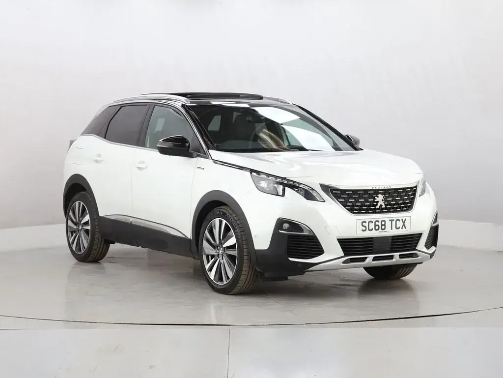 Used Peugeot 3008 Premium 130 HP (95 kW) 2019 White SUV