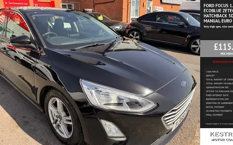 Used Ford Focus Zetec 120 HP (88 kW) 2020 Hatchback