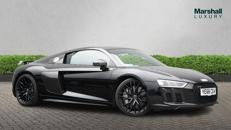 Black Used 2018 Audi R8 Coupé Advanced Coupe | £97,490 (A bit pricey) - Image 1/4