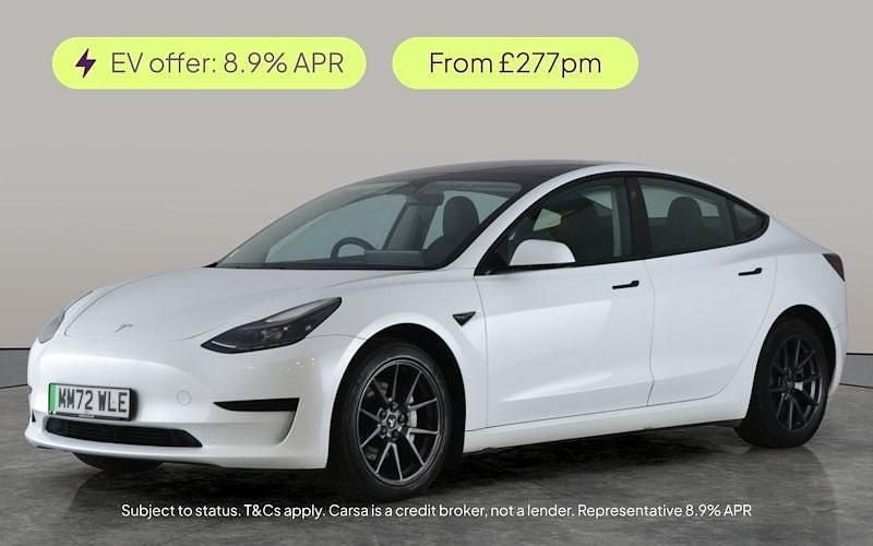 White Used 2022 Tesla Model 3 RWD Sedan | £16,430 (Good price) - Image 1/3