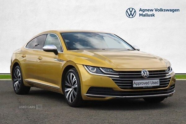 Yellow Used 2019 VW Arteon Elegance Hatchback | £15,990 (Fair price) - Image 1/4
