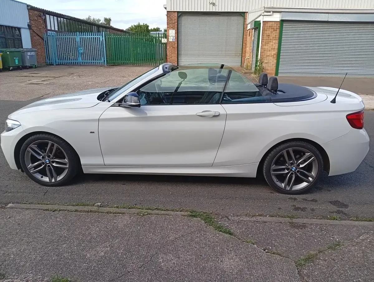 Used BMW 218 M Sport 2018 White Cabriolet