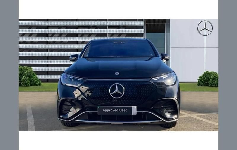 Used Mercedes EQE350 AMG line 214 kW (292 HP) 2024 Black Sedan