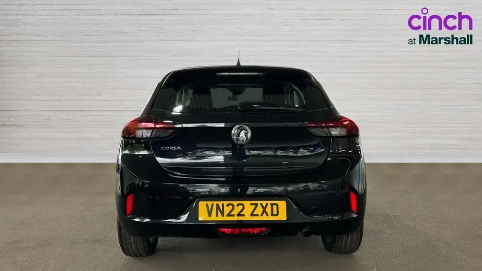 Used Vauxhall Corsa Edition 75 HP (55 kW) 2022 Black Hatchback