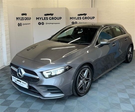 Grey Used 2019 Mercedes A200 AMG line Hatchback | £19,000 (Expensive) - Image 1/1