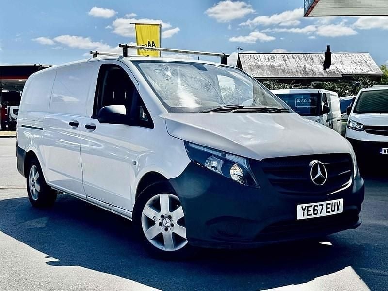 White Used 2017 Mercedes Vito MPV | £9,995 (Expensive) - Image 1/3