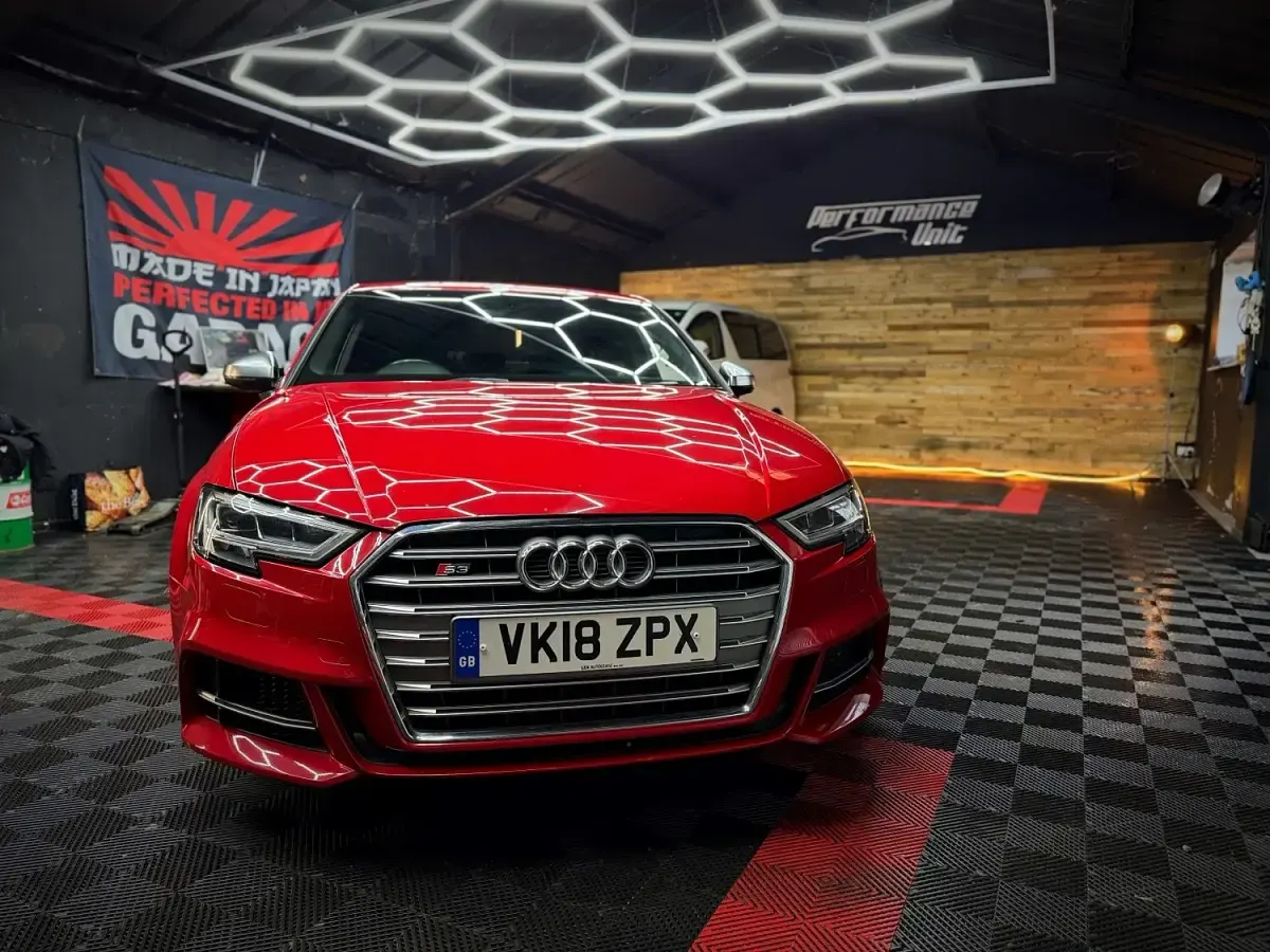 Used Audi S3 Sport 310 HP (228 kW) 2018 Red Sedan