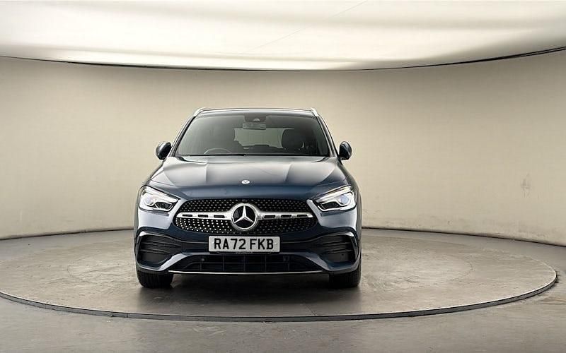 Used Mercedes GLA200 AMG Line Premium 163 HP (119 kW) 2022 Blue SUV