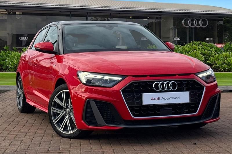 Red Used 2019 Audi A1 S-Line Hatchback | £13,980 (Fair price) - Image 1/4