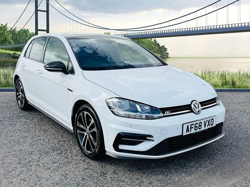 White Used 2018 VW Golf VII R-line Hatchback | £11,490 (Fair price) - Image 1/3