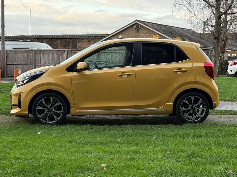 Used Kia Picanto GT-Line 66 HP (48 kW) 2021 Yellow Hatchback