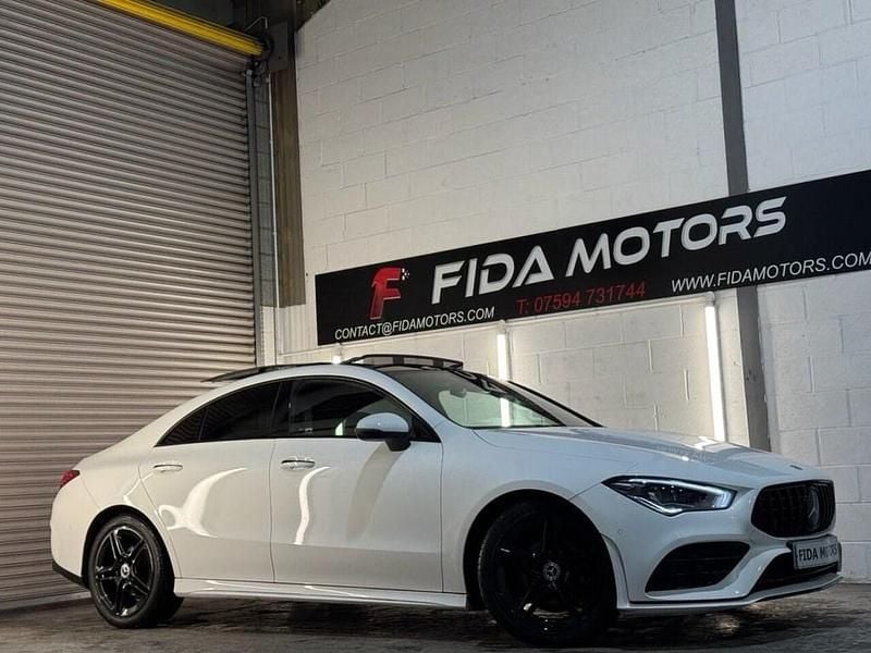 White Used 2021 Mercedes CLA180 AMG line Sedan | £23,995 (Fair price) - Image 1/4
