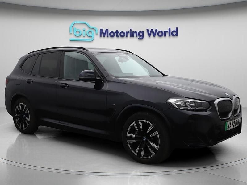 Black Used 2022 BMW iX3 M Sport SUV | £25,400 (Good price) - Image 1/4