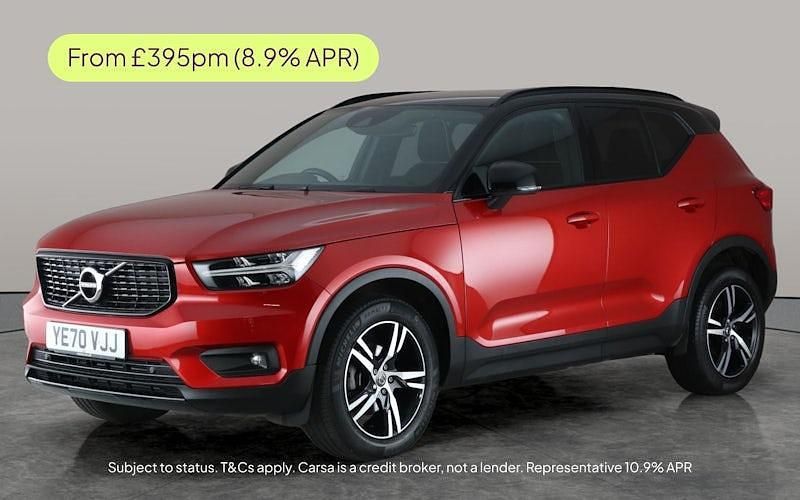 Red Used 2020 Volvo XC40 R-Design SUV | £22,964 (Fair price) - Image 1/2
