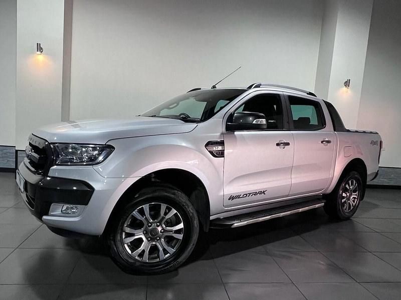 Silver Used 2018 Ford Ranger Wildtrack Pickup | £14,995 (Good price) - Image 1/4