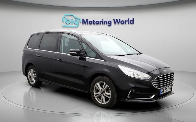 Black Used 2019 Ford Galaxy Titanium MPV | £20,396 (Fair price) - Image 1/4