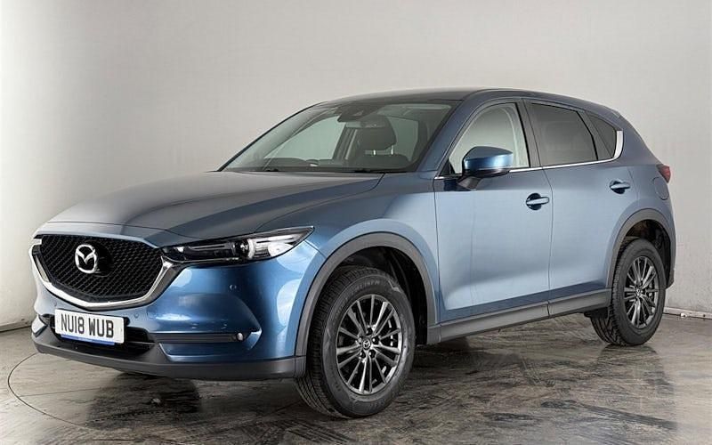 Used Mazda CX-5 165 HP (121 kW) 2018 Blue SUV